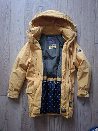 Scotch&Soda Winter Jacke, gelb, Grösse L