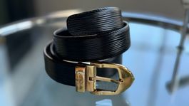 LOUIS VUITTON Herren Gürtel - EPI Leder, Goldschnalle