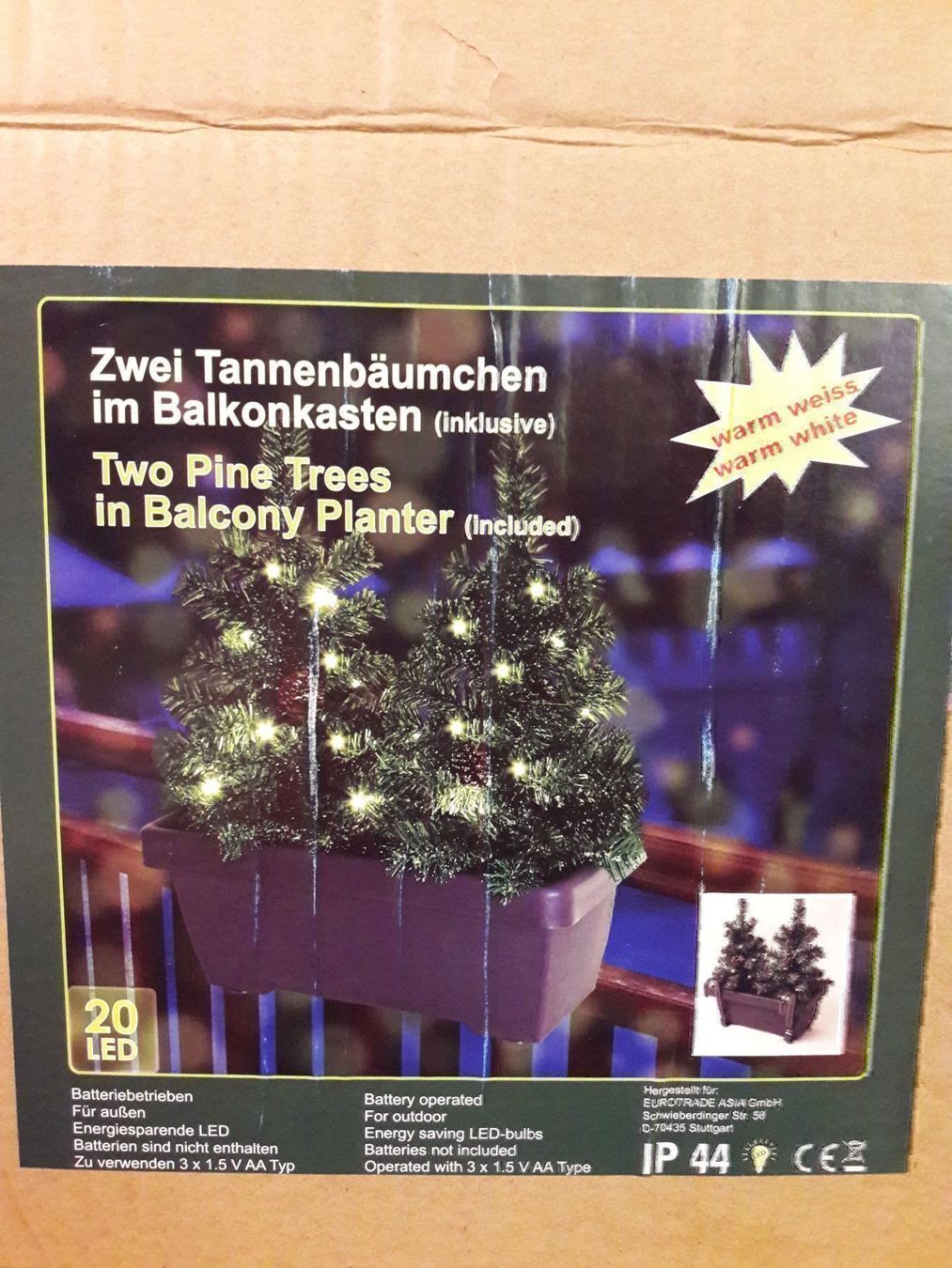 Tutte le decorazioni: Batteriebetriebene Tannenbäumchen – Usato da Liebefeld venduto da Plantschy 1