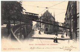 Zürich - Standseilbahn Polytechnikum