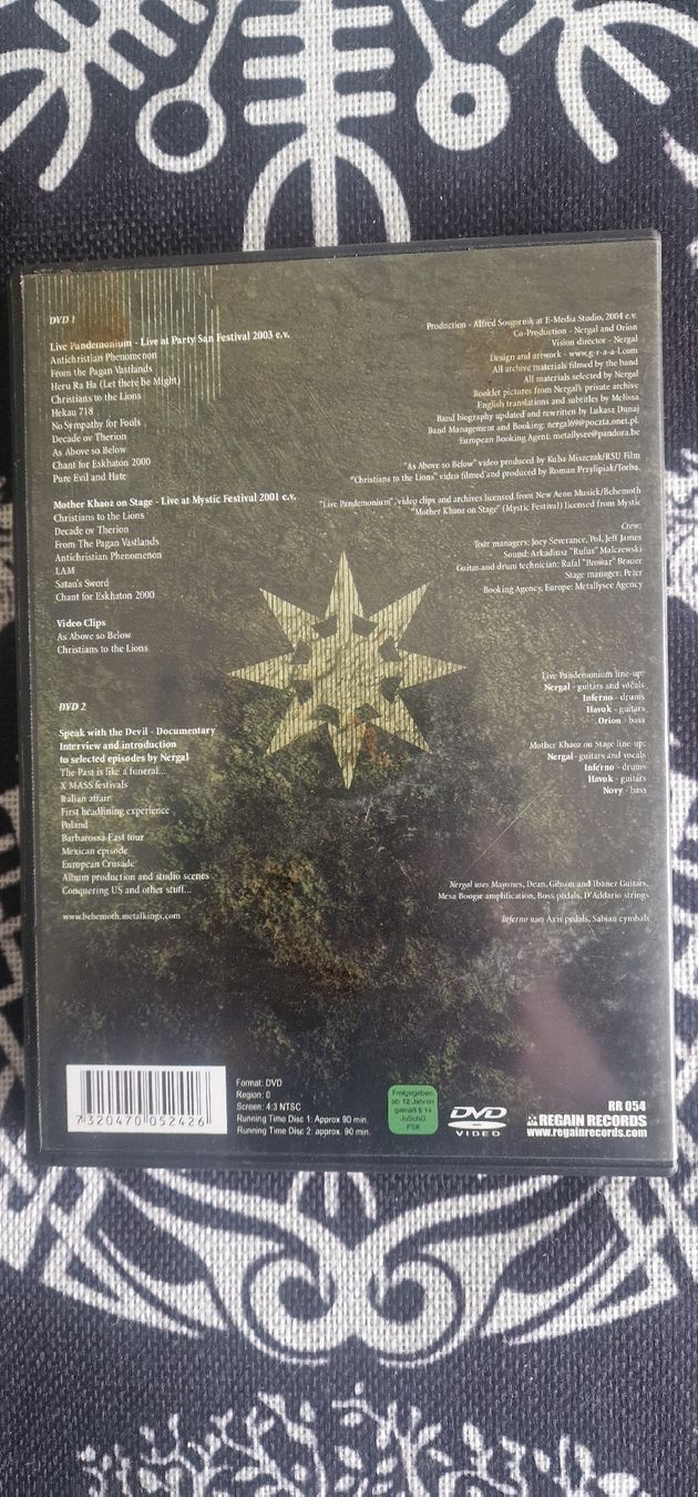 Tutti i DVDs: Behemoth–Crush.Fukk.Create Requiem for Generation Armageddon – Usato da Bremgarten AG venduto da Odin85 1
