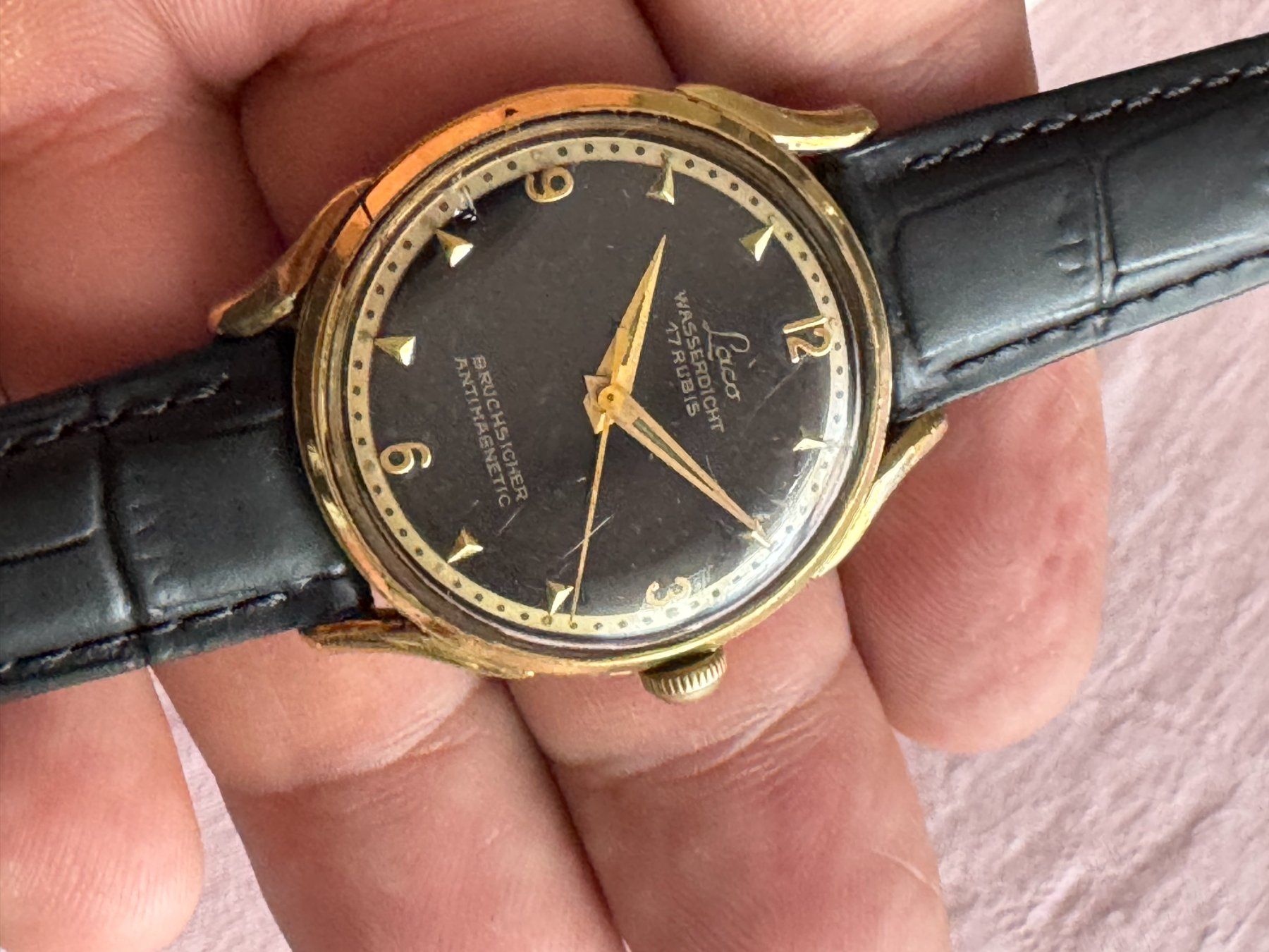 Montres: Laco  Handaufzug Vintage 1955 – D'occasion à Rorschach par Spektar
