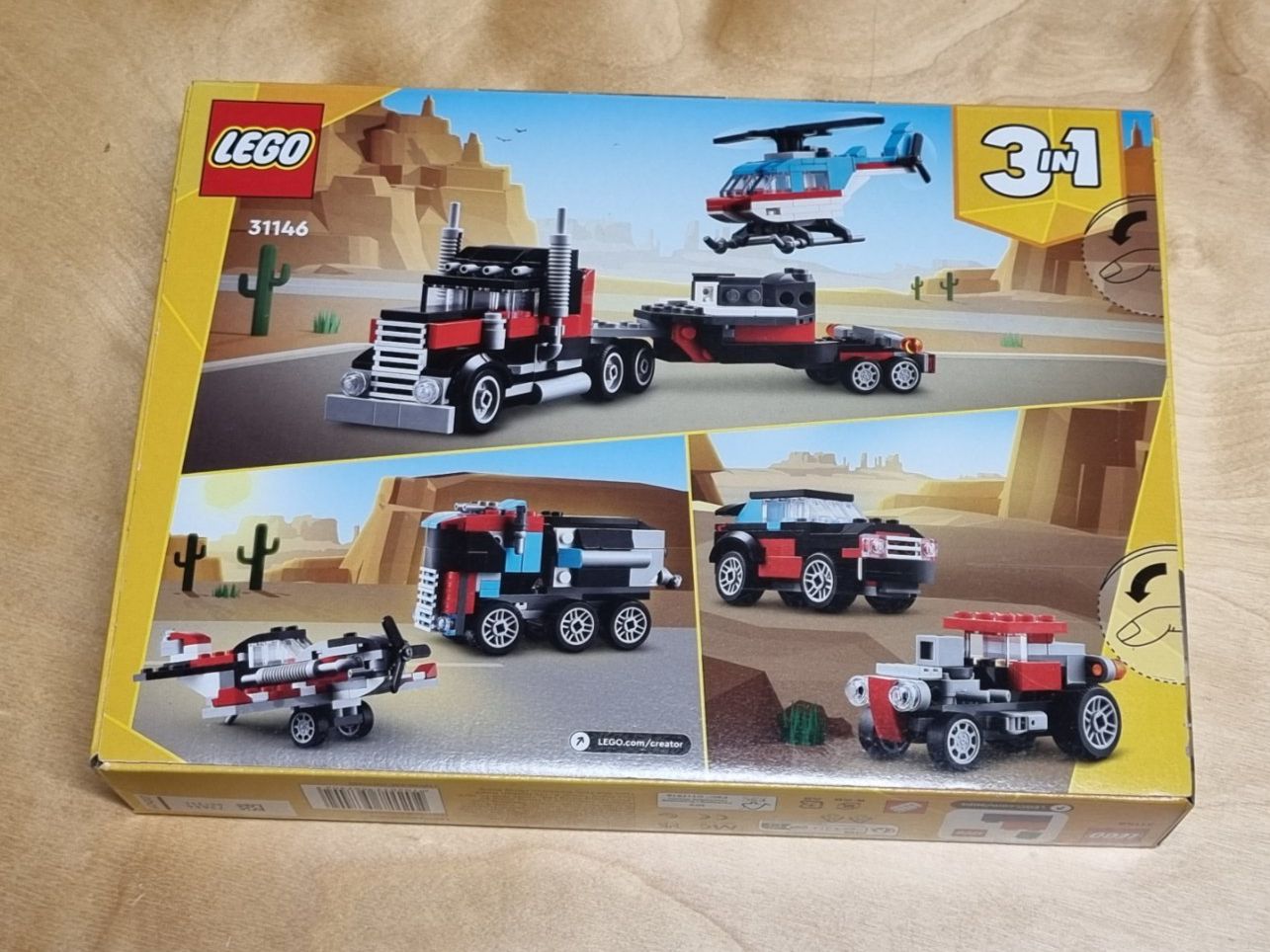 Lego Baukästen: LEGO Creator 31146 Flatbed Truck with Helicopter – Neu und originalverpackt aus Basadingen von NekoBricks 3