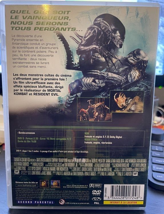 Tutti i DVDs: Alien vs. Predator (2004) - DVD – Usato da Semsales venduto da __Florian__ 2