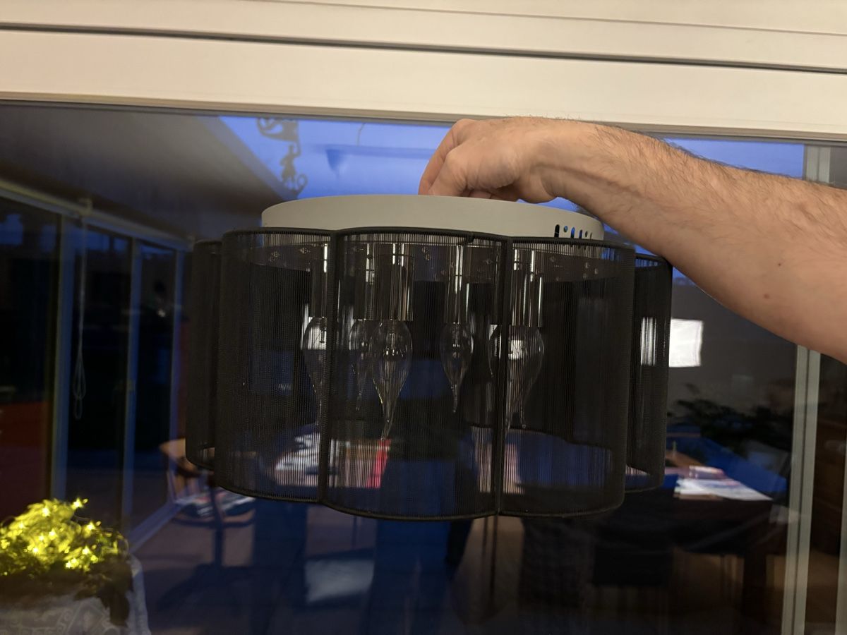 Lampadari & plafoniere: Decken Lampe schwarz – Usato da Kesswil venduto da Branca-01 3