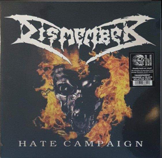Dischi in vinile: Dismember - Hate Campaign - Orange Black Splatter, Vinyl! – Usato da St-Prex venduto da eme_kc29