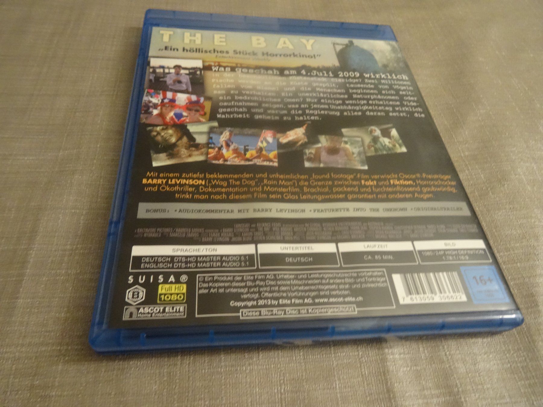 Alle DVDs: "The Bay" Blu-Ray - Horrorfilm – Gebraucht aus Olten von Disc-Verkauf 2