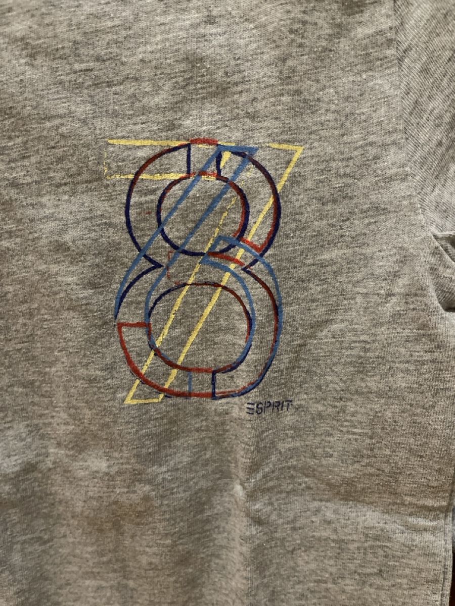 Esprit Camicie, T-shirt & Polo: Esprit Langarm Shirt 116/122, Grau – Usato da Oberrieden venduto da Boccia1981 1