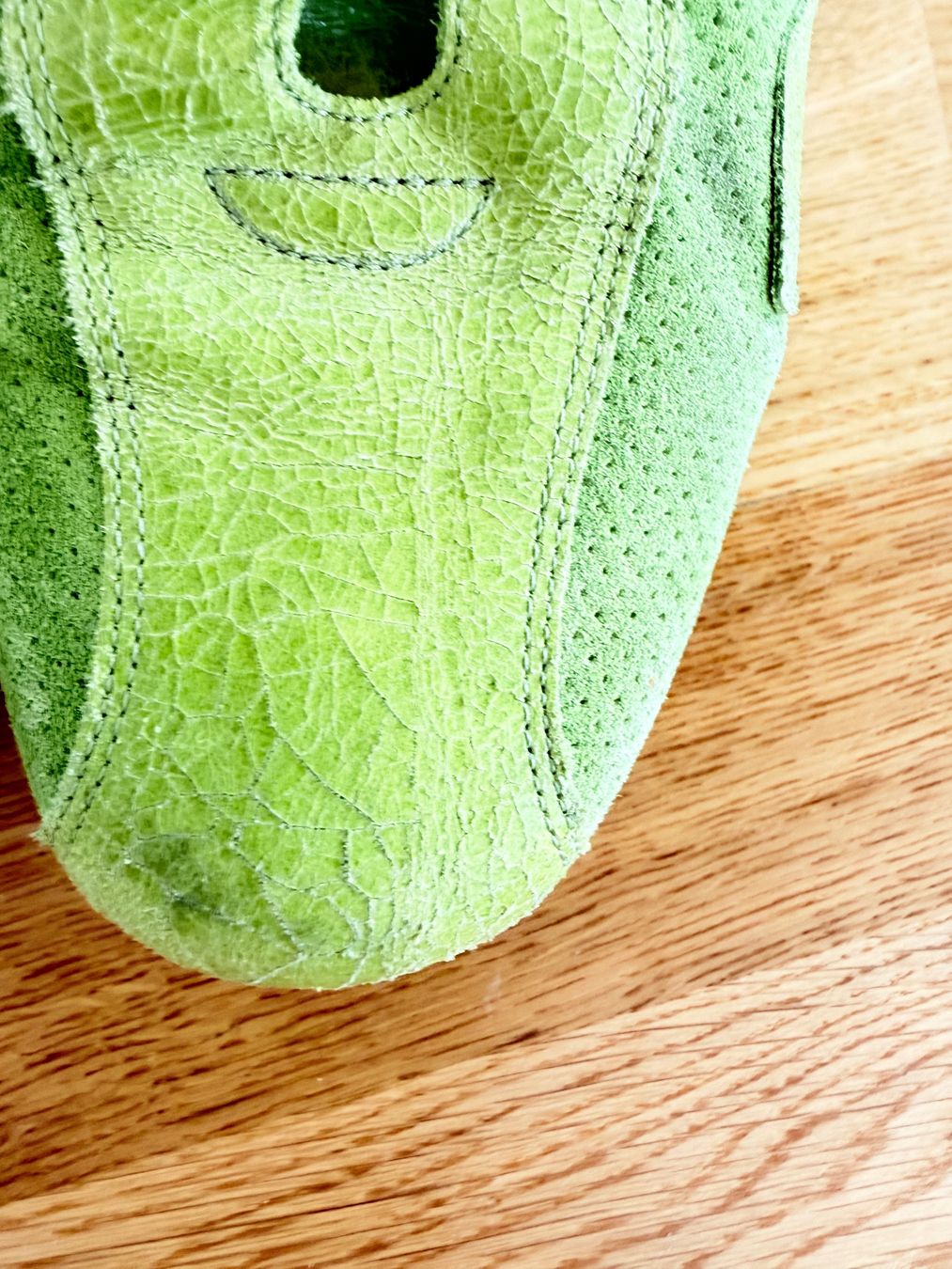 Scarpe da donna: Damenschuh Gr. 41 Neugrün Leder – Usato da Teufen AR venduto da Maleaa 3