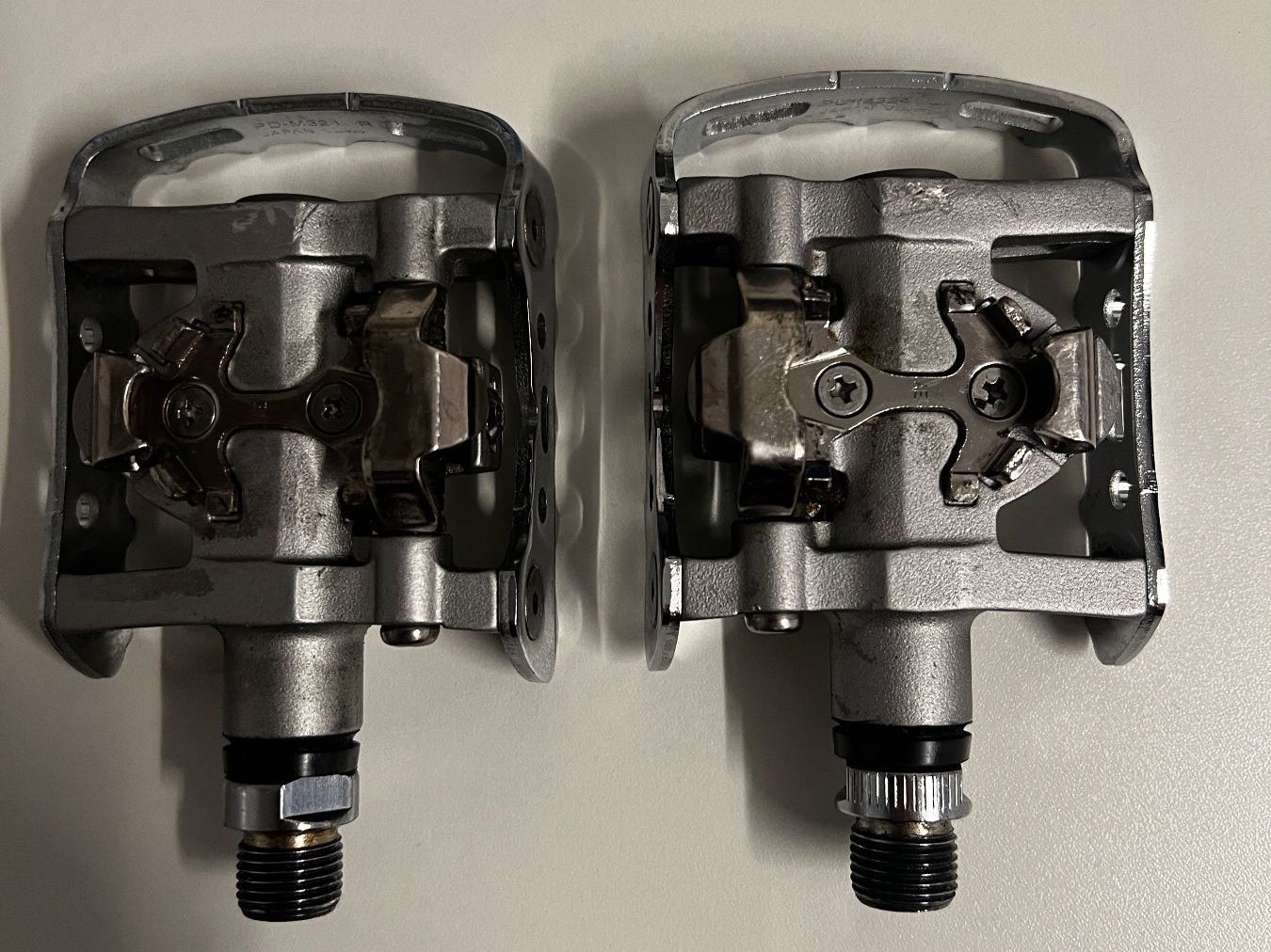 Shimano Pezzi di ricambio: Velopedale Shimano PD-M321 Kombi - Click, Flat – Usato da Davos Platz venduto da paupet 1