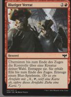 TCG Magic The Gathering MTG De VOW 147 Blutiger Verrat