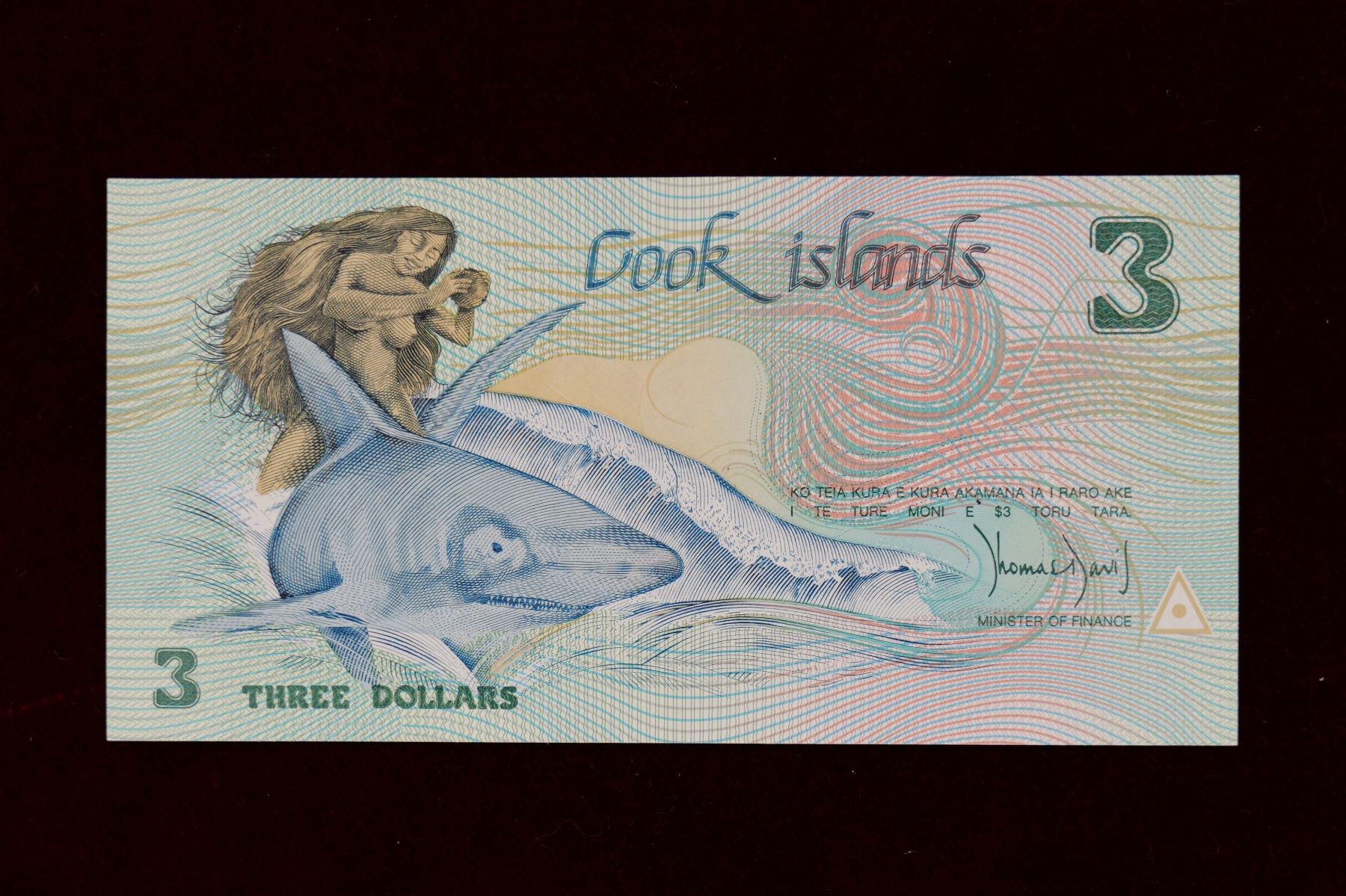 Banconote: 3 Dollars - Cook Islands – Usato da Morcote venduto da AmbiveriLeo