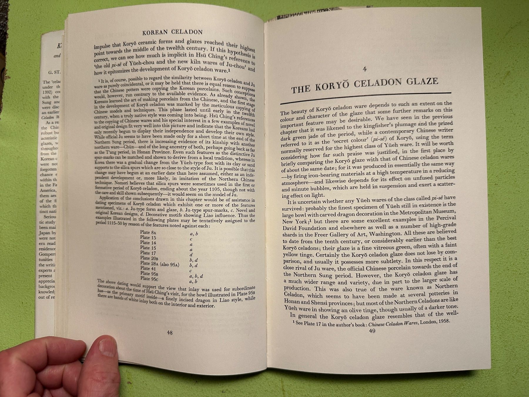 Libri: G. St. G. M. Gompertz: Korean Celadon – Usato da Zürich venduto da allp 4