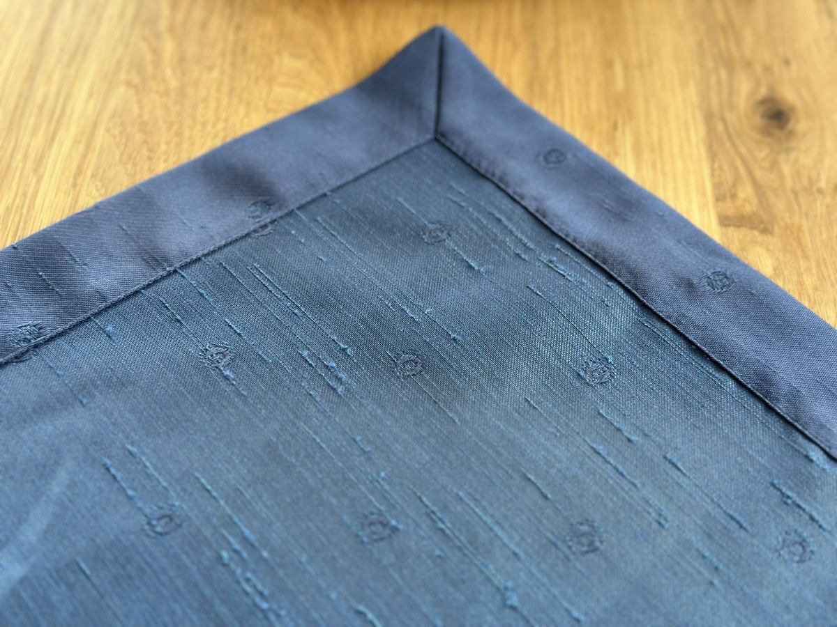 Altra biancheria da tavola: Tischdecke, blau mit Muster, Polyester, 90x90cm, Top Zustand – Usato da Rothenburg venduto da wer_g9fd 3