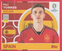 EURO 2024 Topps sticker SPAIN ESP 9 TORRES
