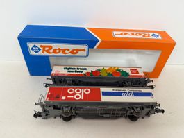 Roco 46173 (DC), 4340L(AC)  Güterwagen COOP / Migros