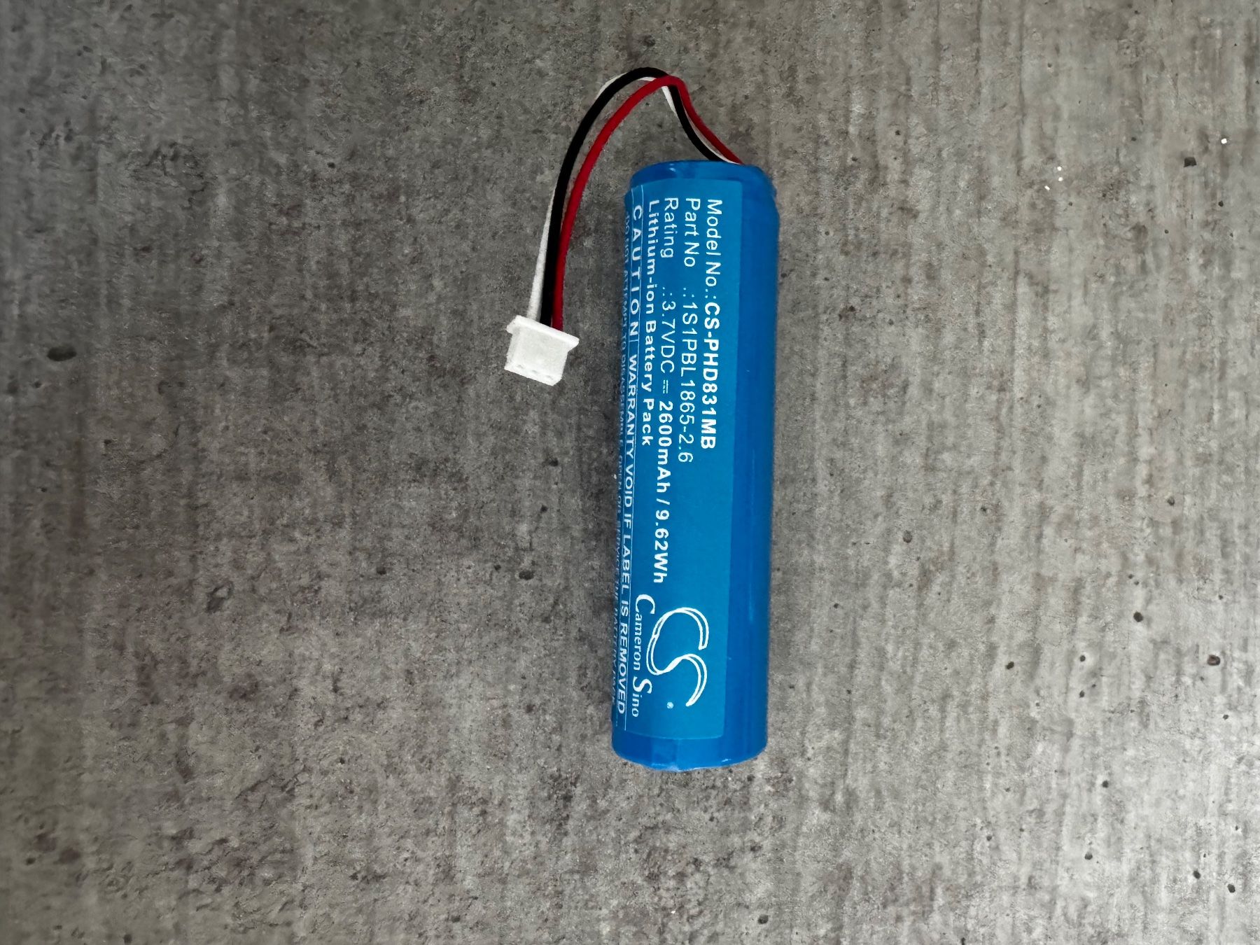 Batterie: CS PHD831MB 3.7 Volt 2600mAh Akku – Nuovo (secondo la descrizione) da Oberengstringen venduto da Tuleb
