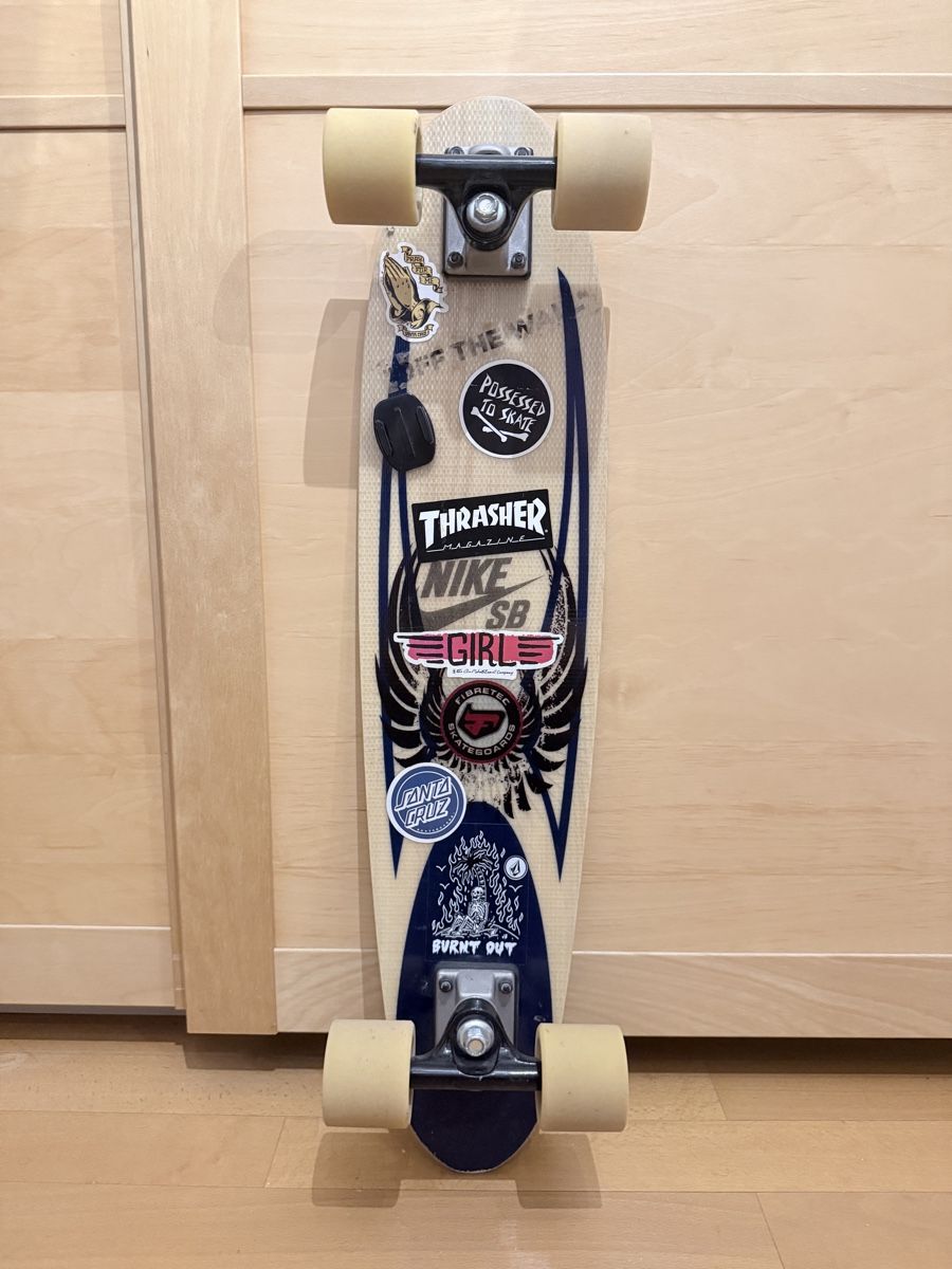 Skateboards: Slalomboard Fibretec Skateboards – Gebraucht aus Endingen von gin_j9c5 1