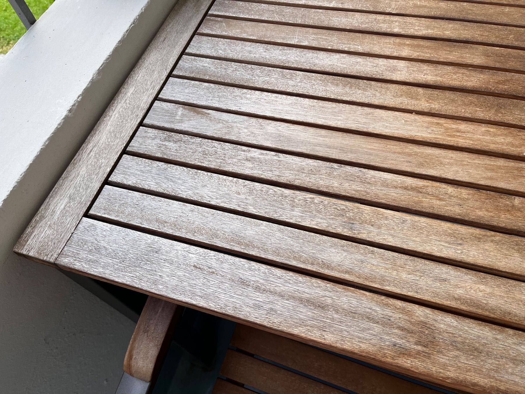 Tavoli: Gartentisch Set aus Holz und Aluminium – Usato da Bern venduto da sukh0i 2