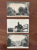 3 Ansichtskarten Schweiz von Zürich Wiedikon ZH