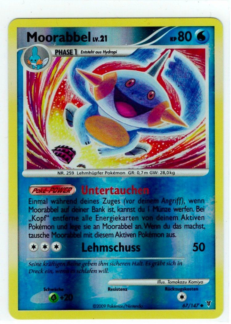Pokémon Cartes à collectionner: Moorabbel Reverse Holo 67 – D'occasion à Zürich par PACE79