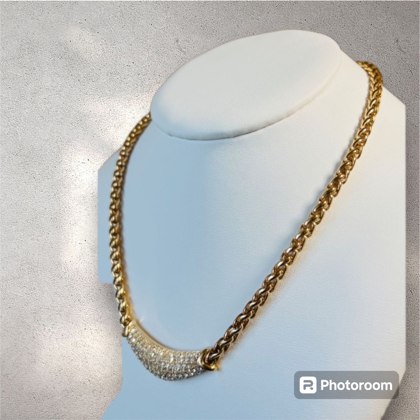 Ketten: Collier Grossé plaque or ex-manufacture Dior – Gebraucht aus Nyon von stylevintage79 1