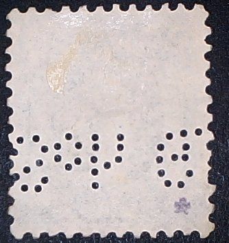 Alle Briefmarken: Perfin   38 – Gebraucht aus Opfikon von webstar30 1