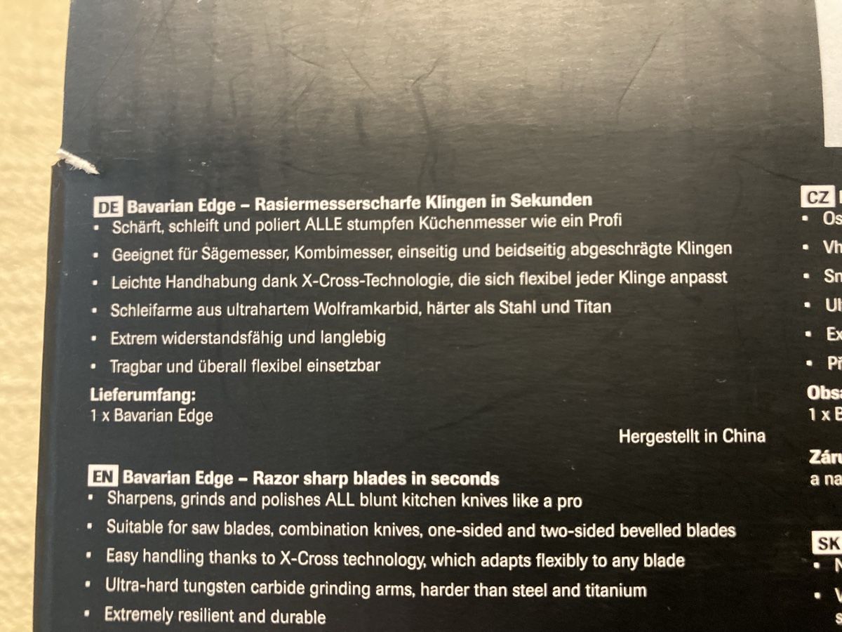 Smerigliatrici & Lucidatrici: Messerschleifen von Bavarianedge – Usato da Widen venduto da nigella90 4