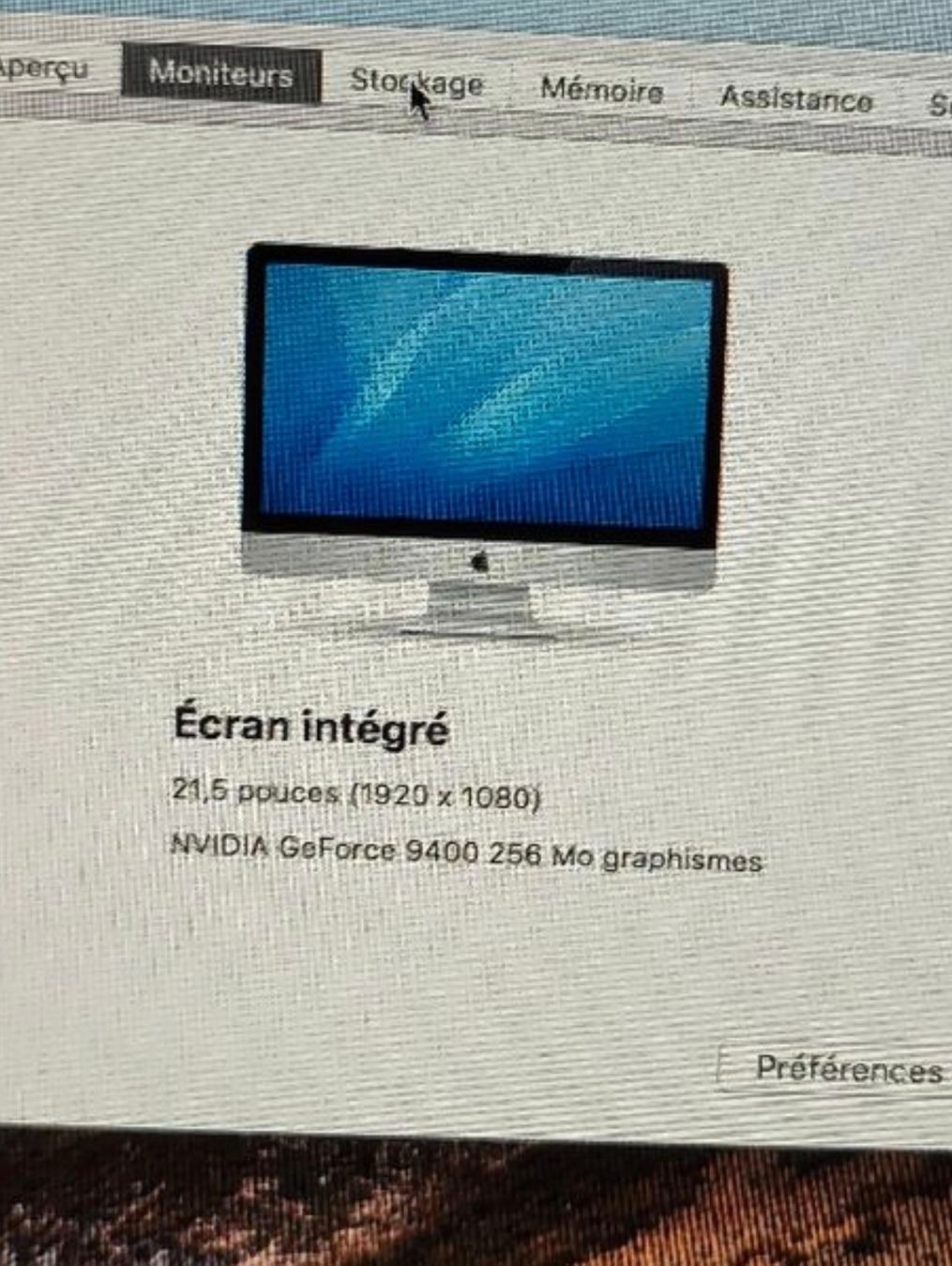 Apple PC: iMac 21,5 pouces 2009 avec Clavier & Souri – Usato da Sonceboz-Sombeval venduto da mil_8vr2 2
