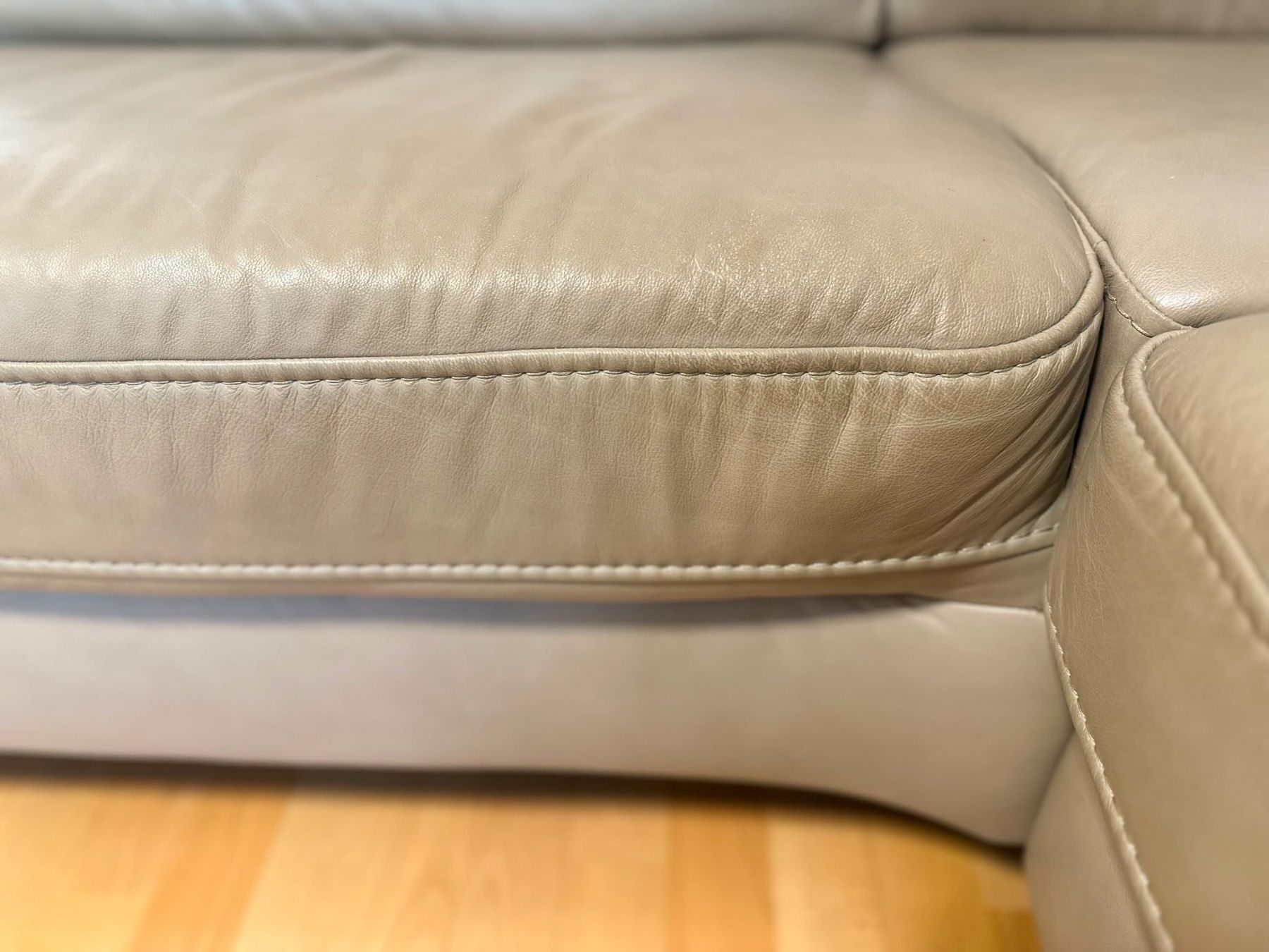 Divani: Ecksofa Leder beige 230x200cm – Usato da Zürich venduto da jan_kw7k 3