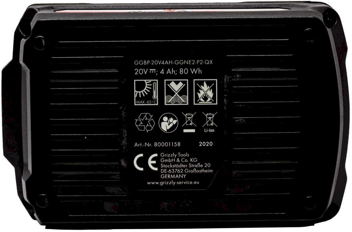 Tutti gli attrezzi: Grizzly Tools Li-ion Akku 20V 4.0Ah – Nuovo e nell'imballaggio originale da Bottighofen venduto da zaap 4