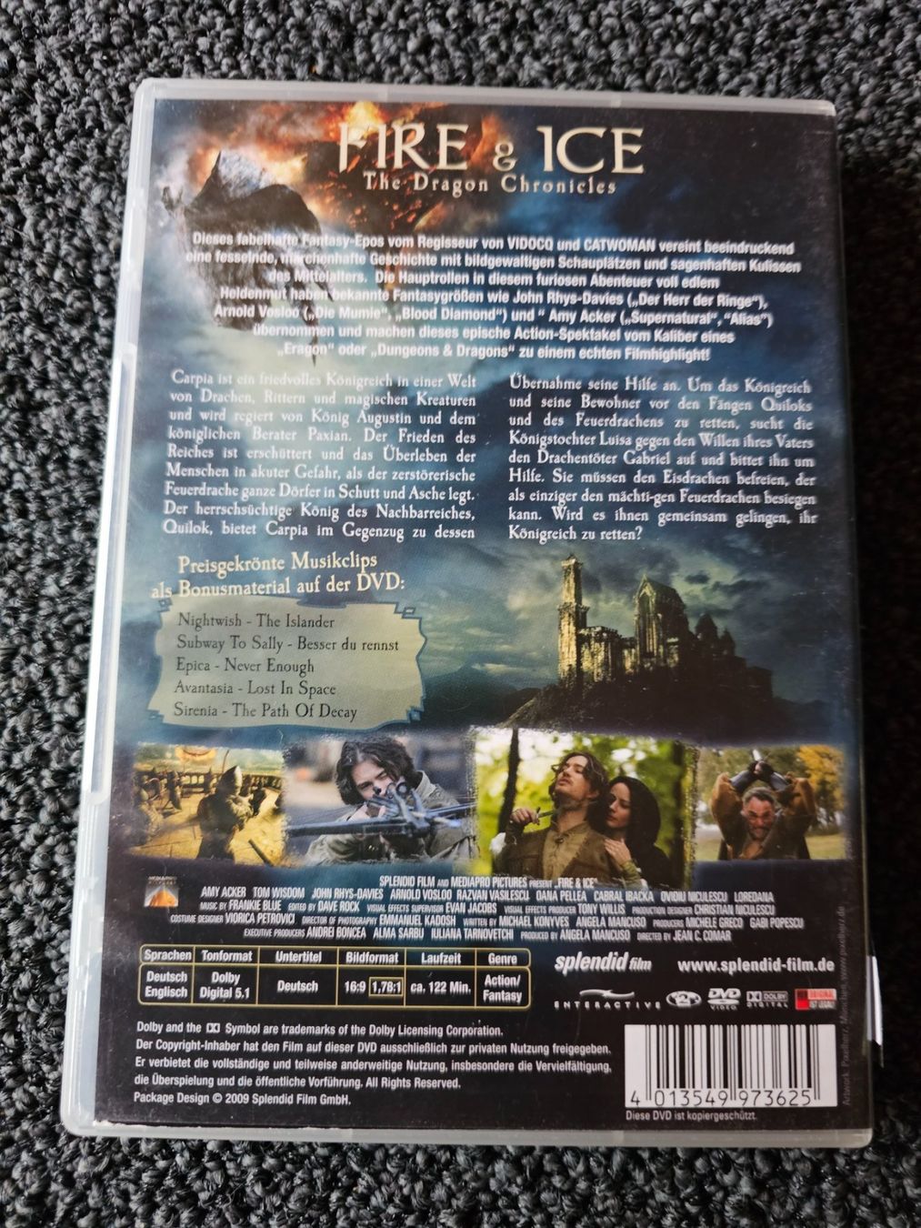Tutti i DVDs: FIRE & ICE (13316) – Usato da Ruswil venduto da M71 1