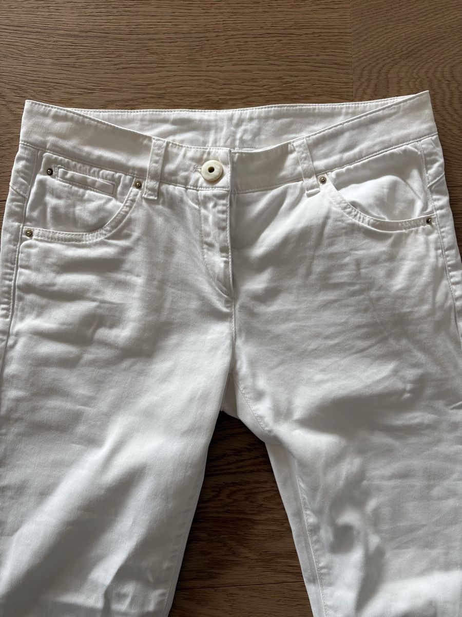 Brunello Cucinelli Pantaloni: Brunello Cucinelli white pants  – Nuovo (secondo la descrizione) da St. Gallen venduto da ott_f827 2