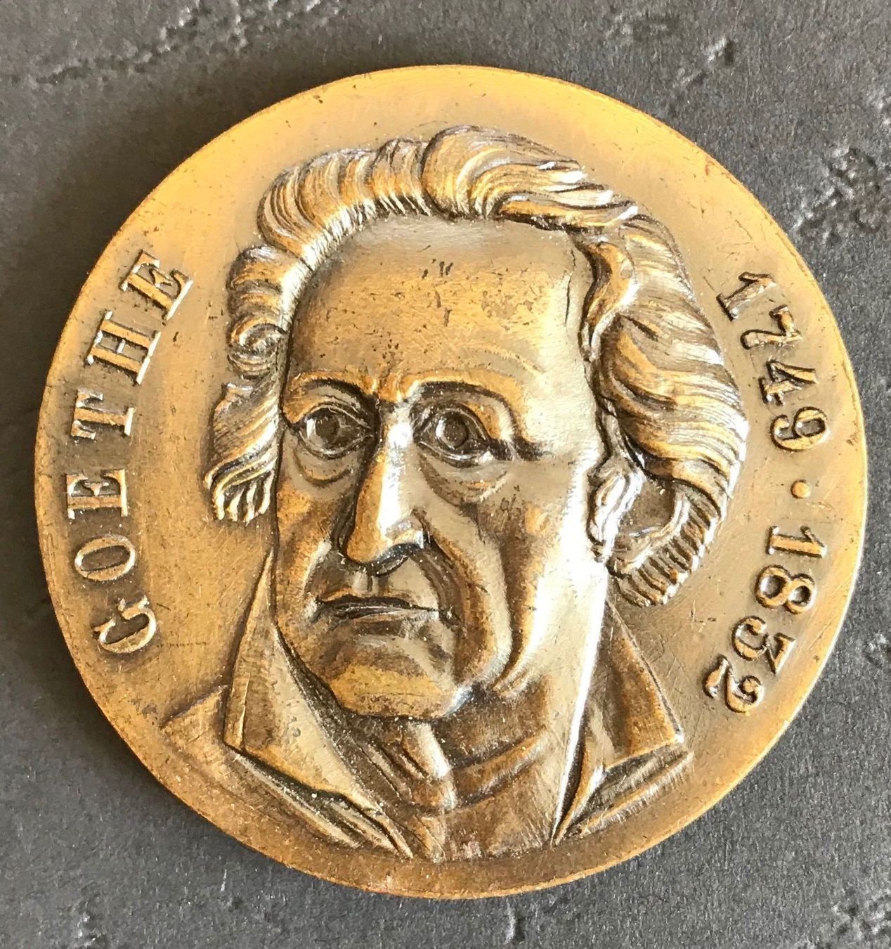 Medaillen: Gedenkmedaille J.W.v. Goethe – Gebraucht aus Einsiedeln von artgallery59