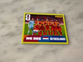 Panini Sticker FIFA Fussball WM 2026 Team Niederlande NED 13
