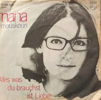 Vinyl-EP Single Nana Mouskouri - alles was du brauchst ist L