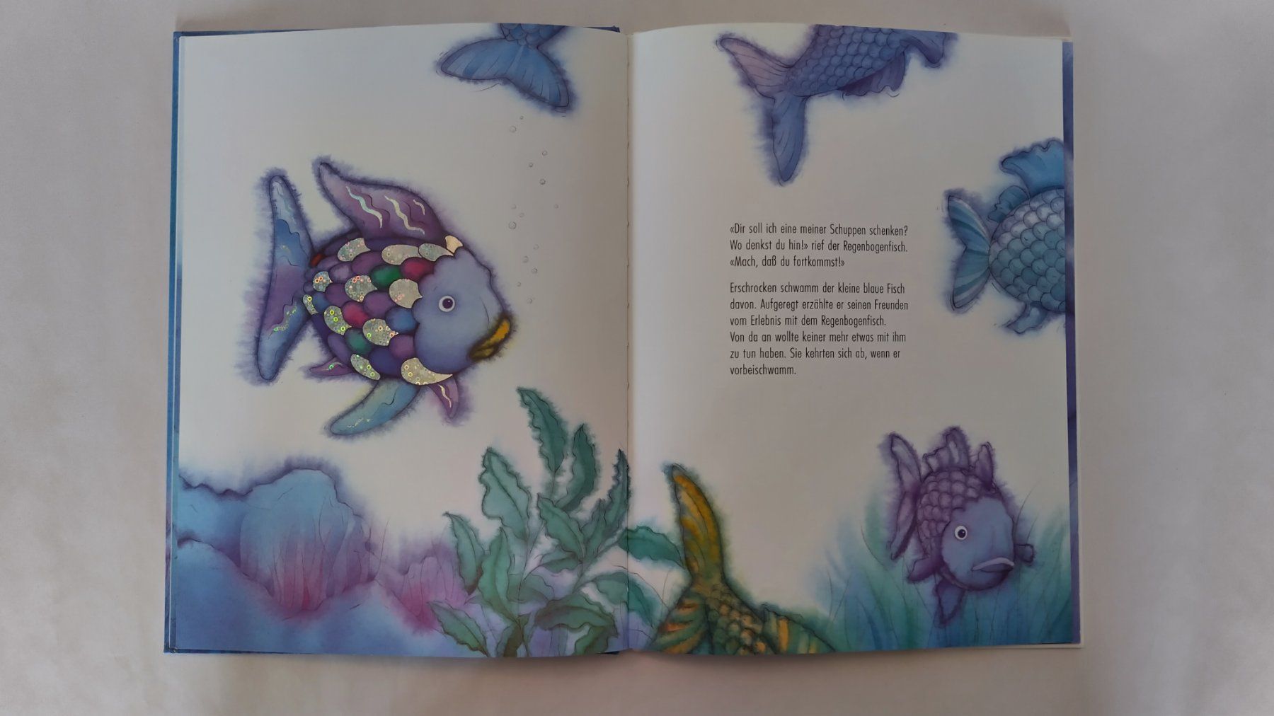 Bücher: Der Regenbogenfisch - Marcus Pfister / Bilderbuch ab Fr. 8.- – Gebraucht aus Bellach von JingleJerry 4