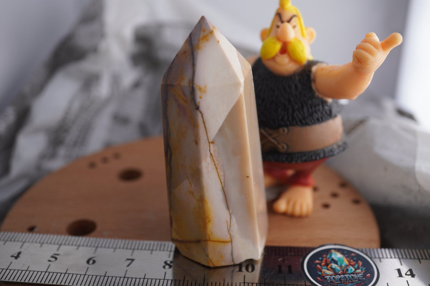 Minéraux & Lithothérapie: Mookait     Spitze        Spitze 60mm x 23mm – Neuf avec emballage d'origine à Eschenbach SG par topstone 6