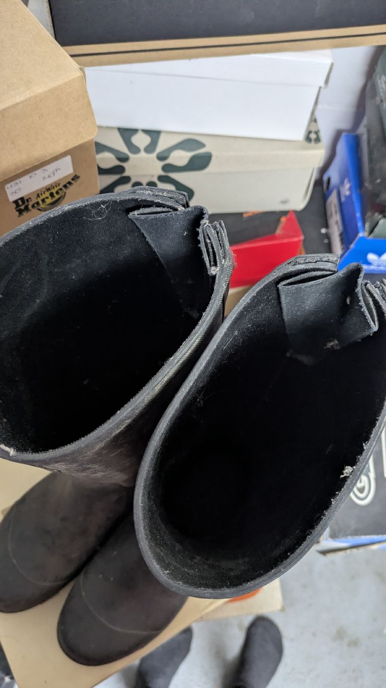 Scarpe da uomo: BLAEST Stiefel schwarz – Usato da Morgarten venduto da rra_jvw7 3