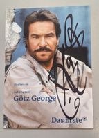 LG/ Original Autogrammkarte Götz George Schauspieler Schiman