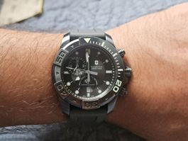 Victorinox watch Divemaster 500 Chronograph Black Ice 241424