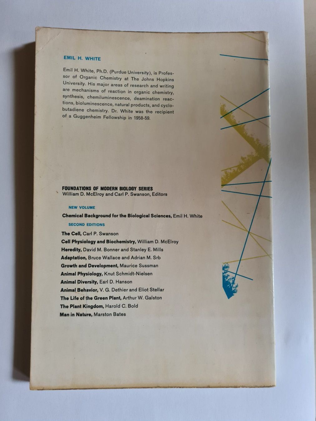 Bücher: Emil White "Chemical background for the biological sciences" – Gebraucht aus Zürich von ste_sk6k 1