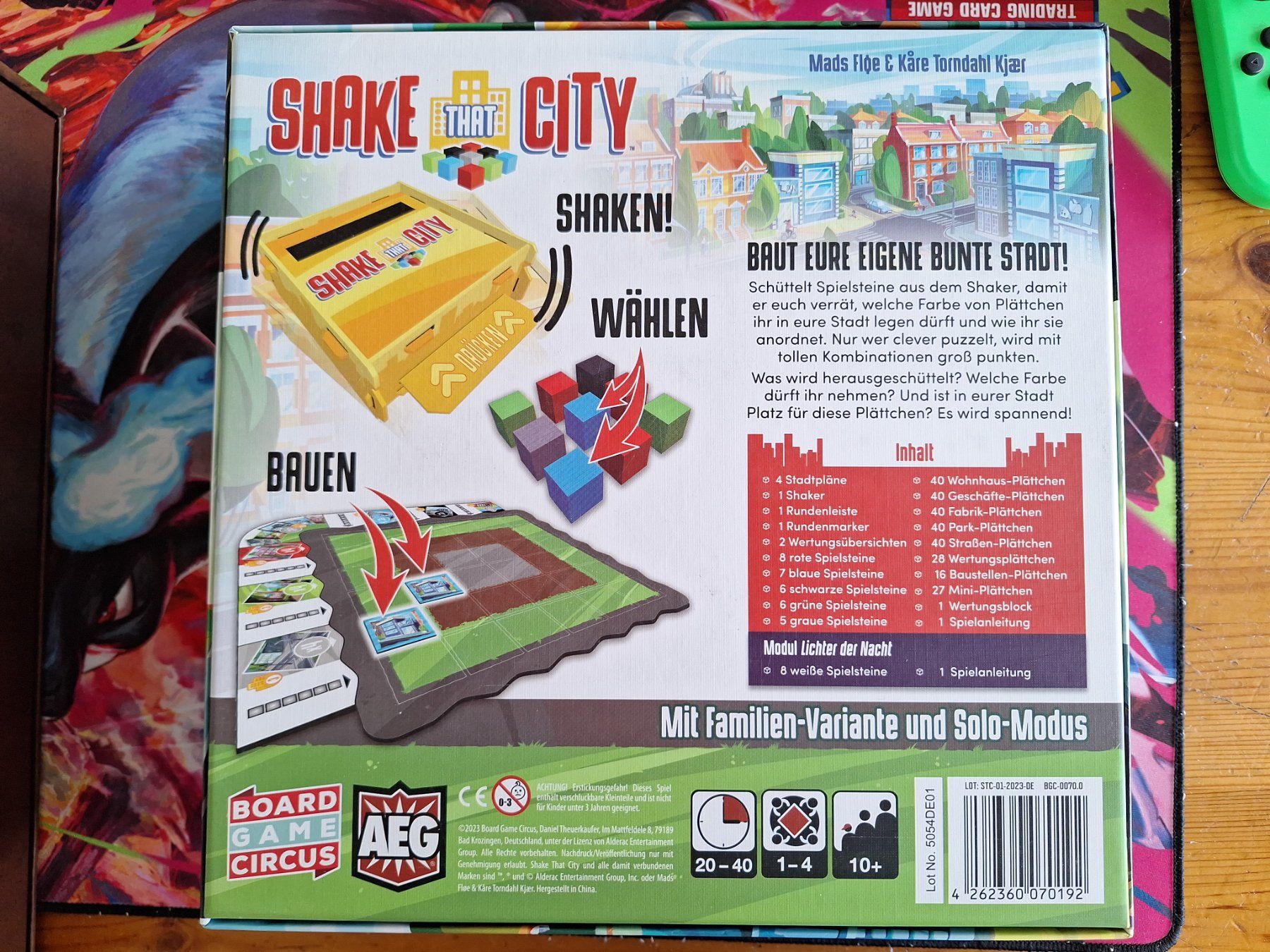 Spiele: Shake that City - Board Game Circus – Gebraucht aus Altstätten SG von GGsGameshop 1