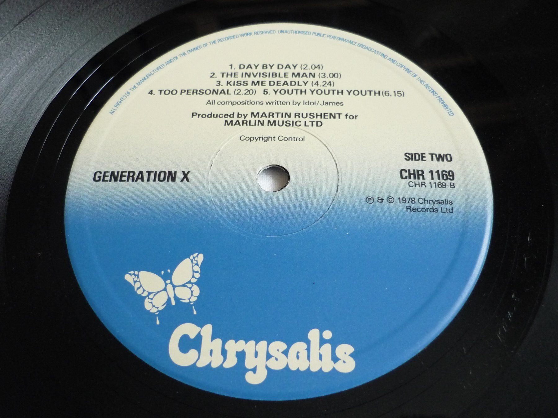 Dischi in vinile: (S) Generation X - Punk  -  TOP Rar Vinyl – Usato da Beringen venduto da Flatretriever 2