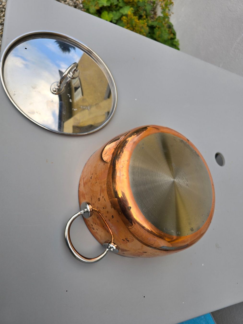 Ikea Pentole: Metall: IKEA Kupfertopf mit Deckel Durchmesser ca. 20 cm – Nuovo (secondo la descrizione) da Romanshorn venduto da Rachacha 2