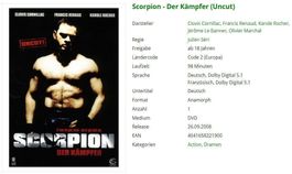 Scorpion - Der Kämpfer (Uncut) (DVD)