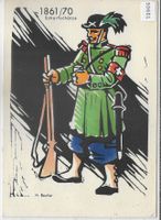 1861/70 Scharfschütze - H. Beutler - Nationalspende