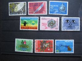1973 / 1974 Werbemarken gest