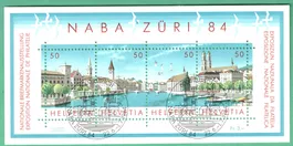 1984   NABA ZÜRI 84      gestempelt   NABA