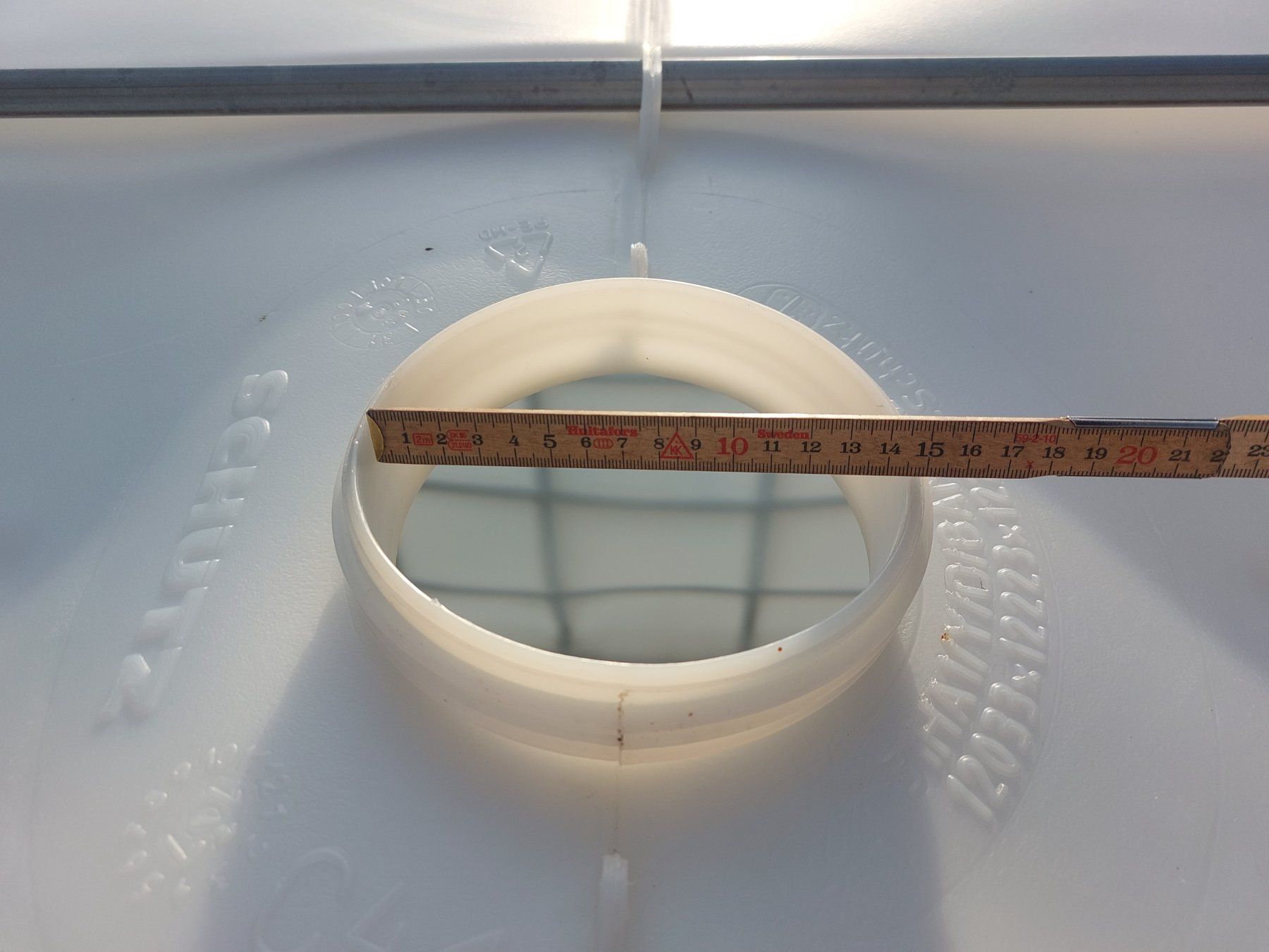 Abbeveratoi e trogoli: 1000 Liter Wassertank IBC – Usato da Siebnen venduto da Grosswis50 7